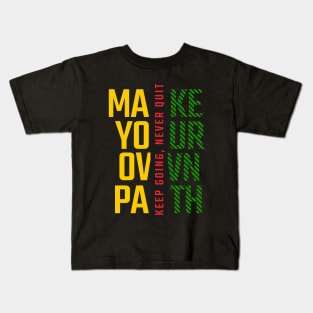 Make Your Own Path Kids T-Shirt